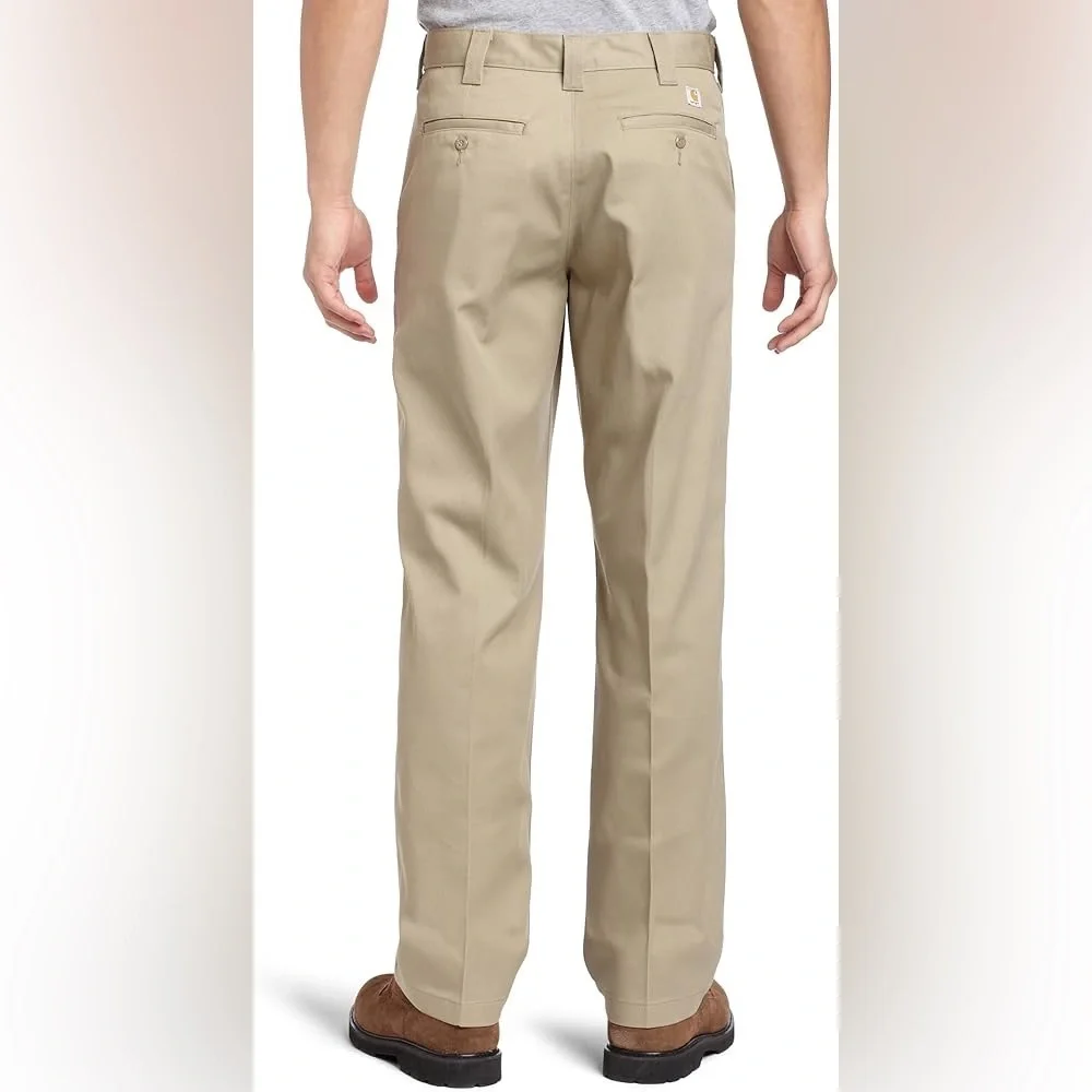 Men's Carhartt khaki Pants 30x30 NWOT